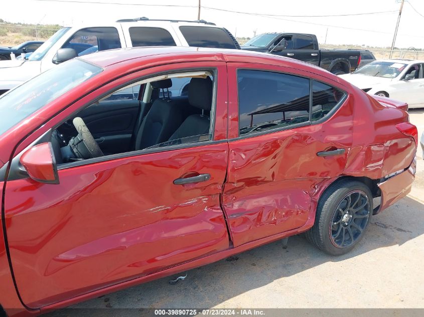 2018 Nissan Versa 1.6 S+ VIN: 3N1CN7AP0JL827846 Lot: 39890725