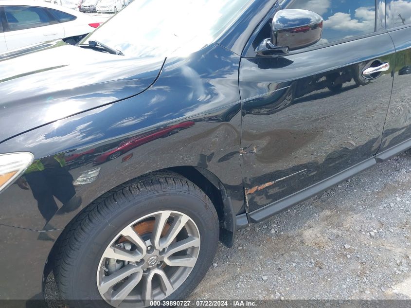 2015 Nissan Pathfinder S VIN: 5N1AR2MNXFC681346 Lot: 39890727