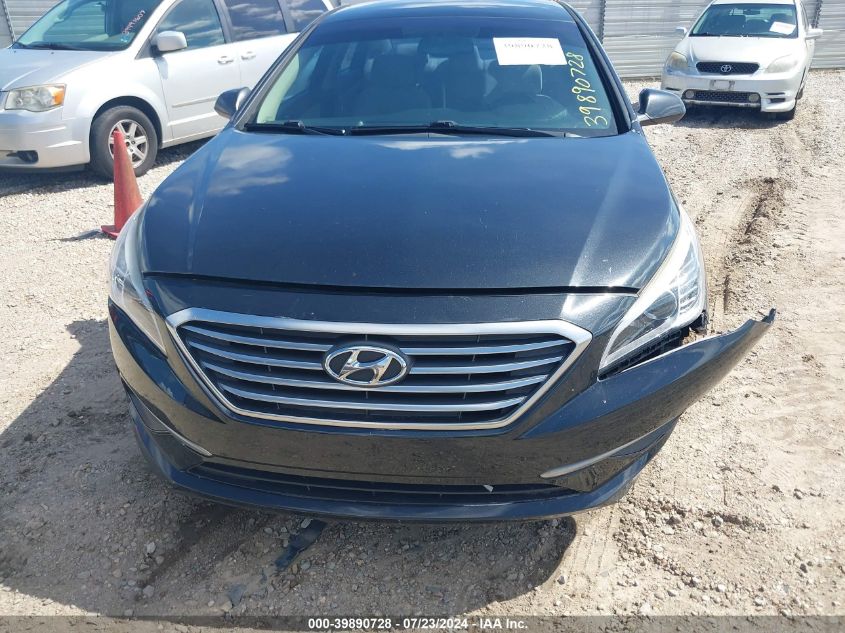 2016 Hyundai Sonata Se VIN: 5NPE24AF7GH424024 Lot: 39890728
