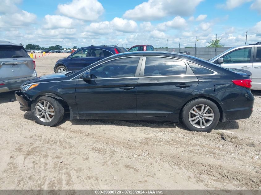 2016 Hyundai Sonata Se VIN: 5NPE24AF7GH424024 Lot: 39890728