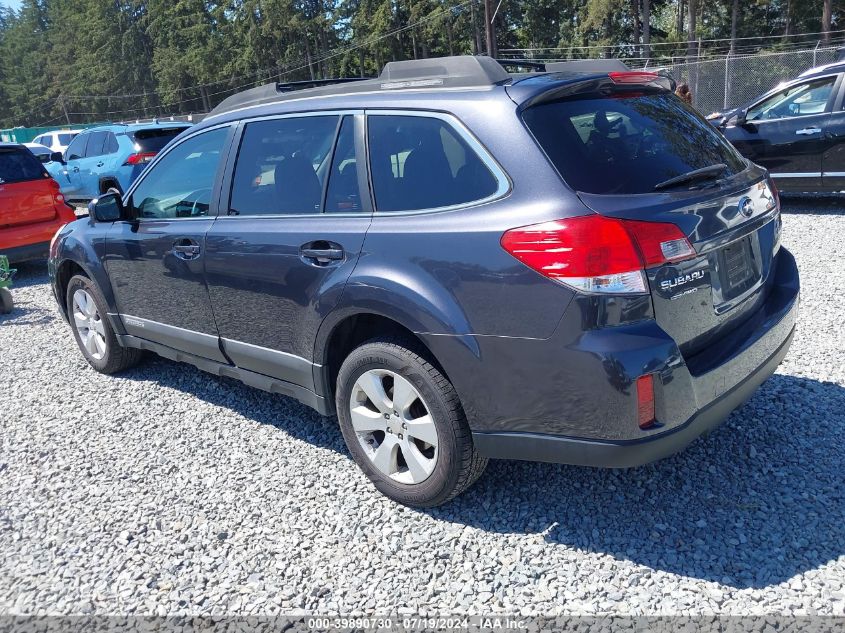 2010 Subaru Outback 2.5I Limited VIN: 4S4BRBKC5A3378778 Lot: 39890730