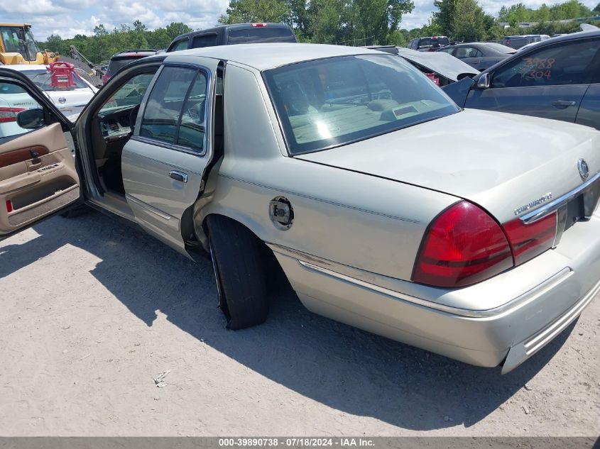 2003 Mercury Grand Marquis Gs VIN: 2MEFM74WX3X702739 Lot: 39890738