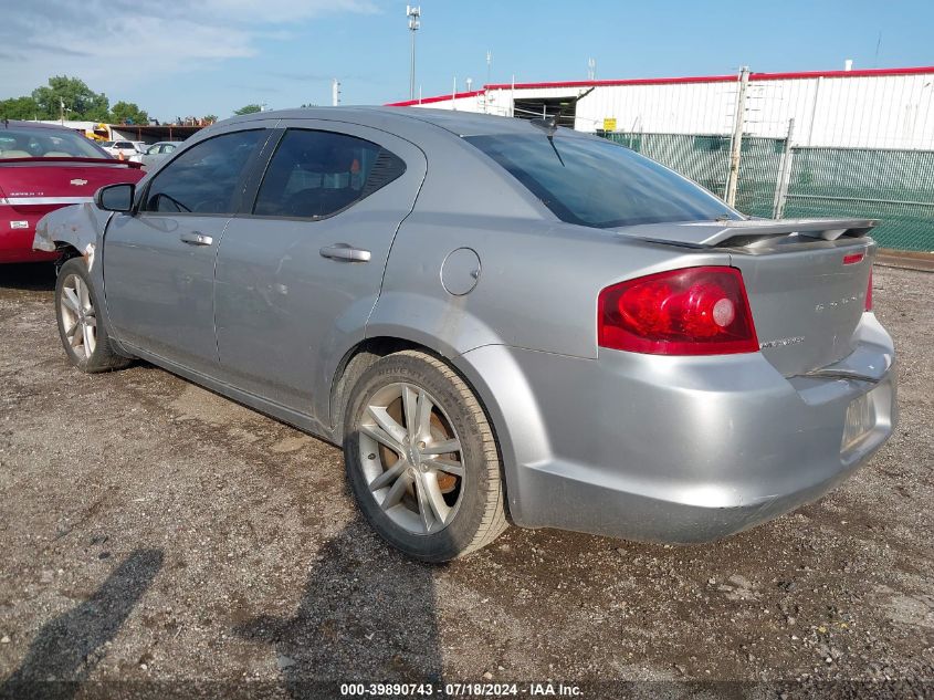 1C3CDZCB7EN233990 | 2014 DODGE AVENGER