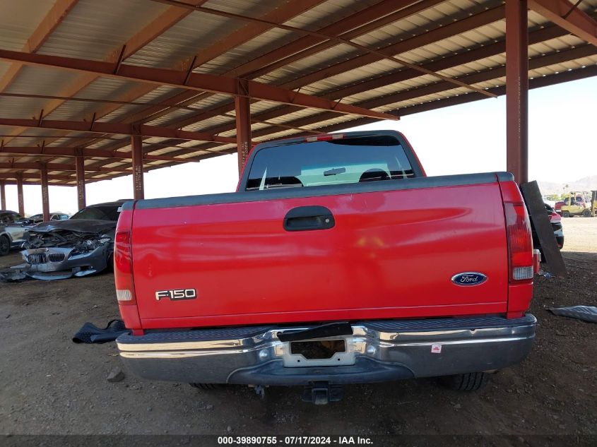 1999 Ford F-150 Work Series/Xl/Xlt VIN: 1FTZX1725XKA65943 Lot: 39890755