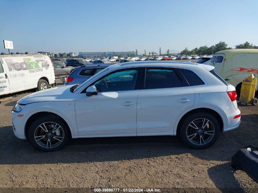 2020 Audi Q5 Premium 55 Tfsi E Quattro S Tronic VIN: WA1G2AFY3L2071532 Lot: 39890777