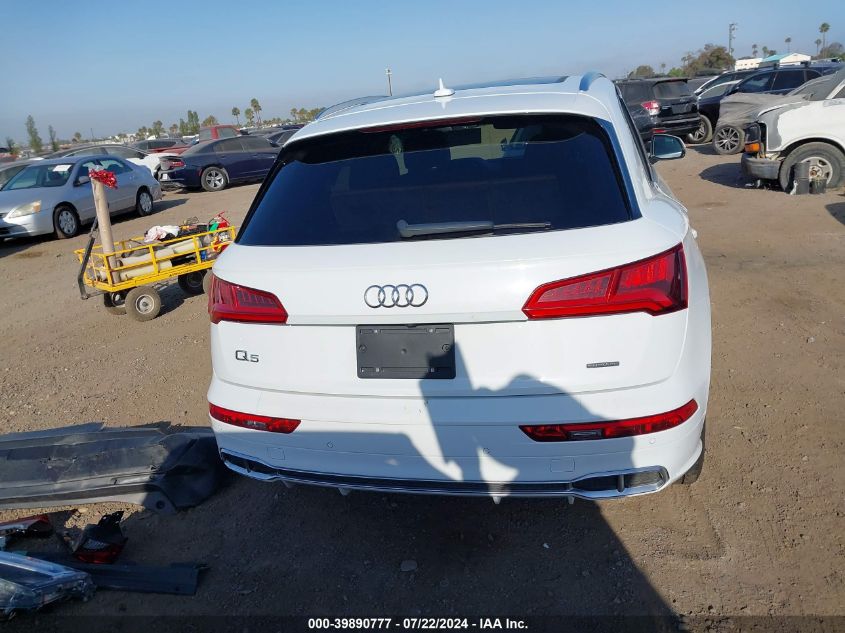 2020 Audi Q5 Premium 55 Tfsi E Quattro S Tronic VIN: WA1G2AFY3L2071532 Lot: 39890777