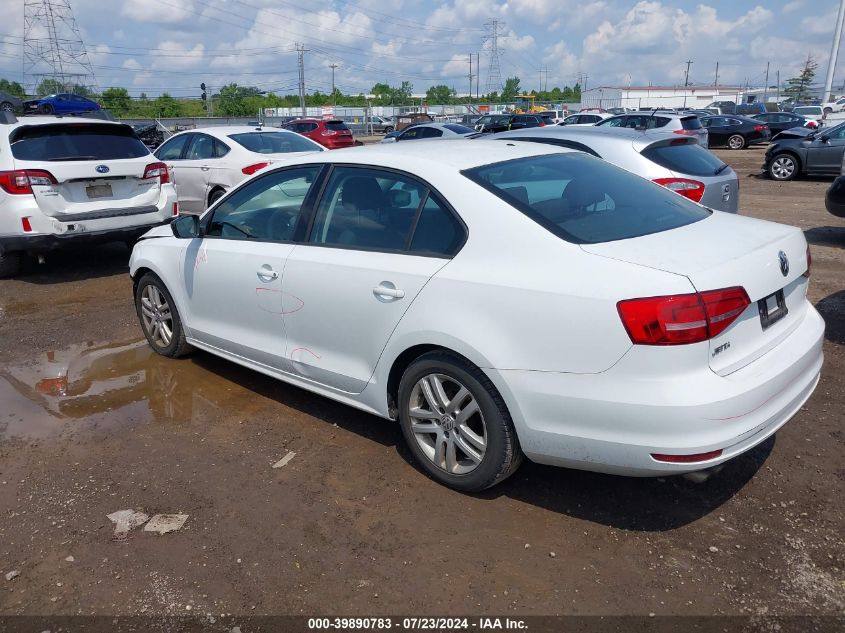 2015 Volkswagen Jetta S VIN: 3VW2K7AJ1FM242432 Lot: 39890783