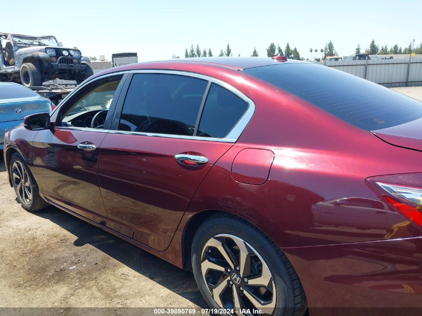 2017 Honda Accord Ex-L VIN: 1HGCR2F83HA113816 Lot: 39890789