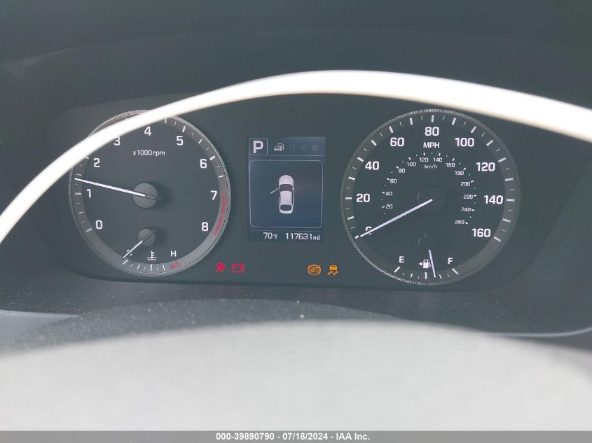 2016 Hyundai Sonata Se VIN: 5NPE24AF8GH307603 Lot: 39890790