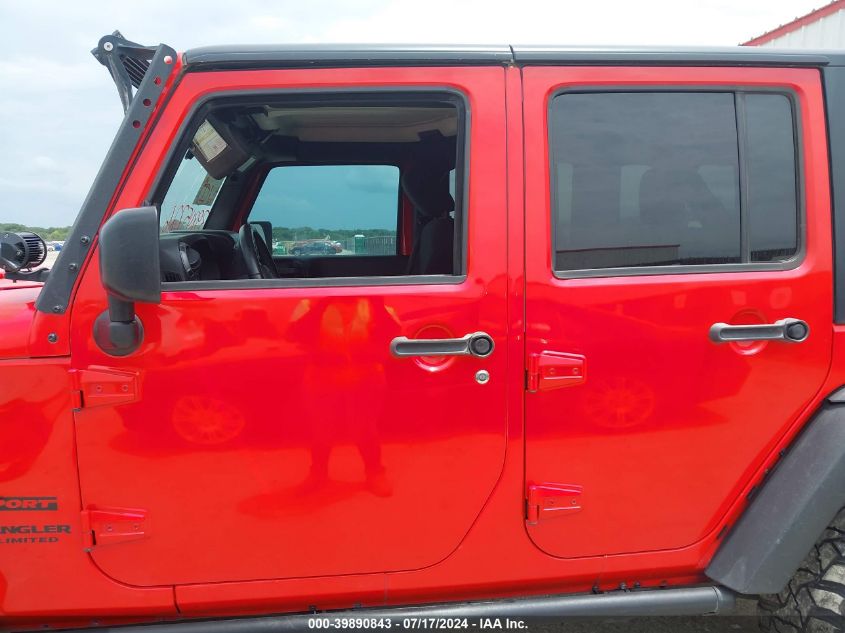 2016 Jeep Wrangler Unlimited Sport VIN: 1C4BJWDG5GL295069 Lot: 39890843