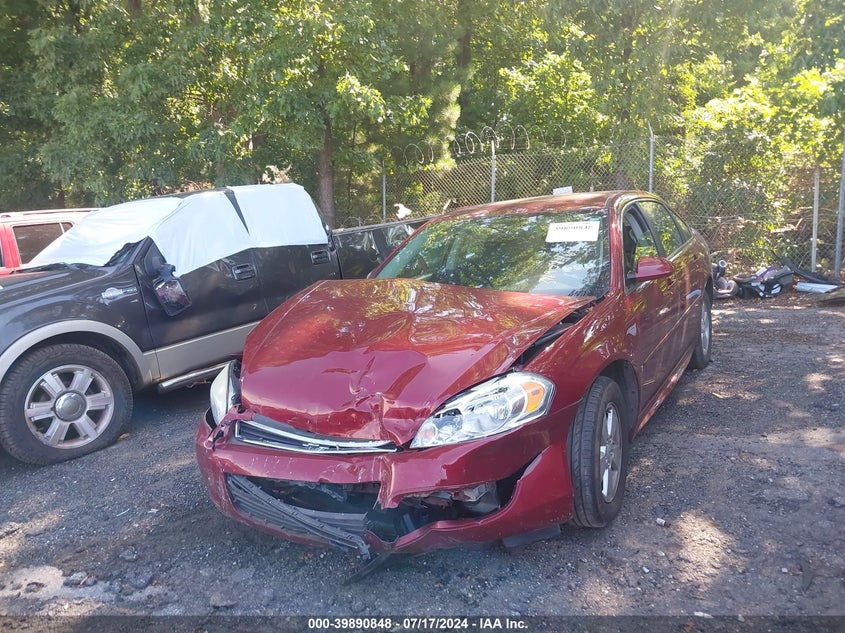 2009 CHEVROLET IMPALA VIN: 2G1WT57K691319693