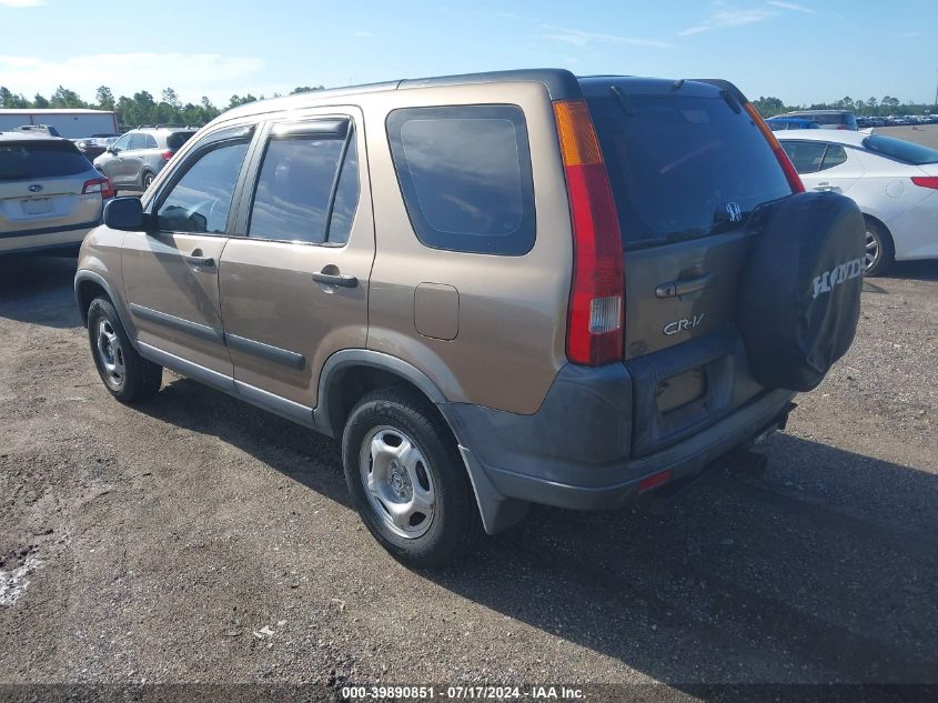 2004 Honda Cr-V Lx VIN: SHSRD78524U217666 Lot: 39890851