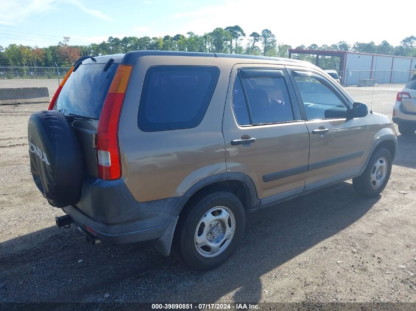 2004 Honda Cr-V Lx VIN: SHSRD78524U217666 Lot: 39890851