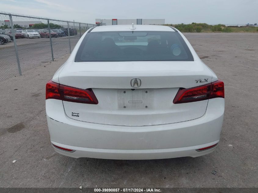 2017 Acura Tlx VIN: 19UUB1F39HA005787 Lot: 39890857