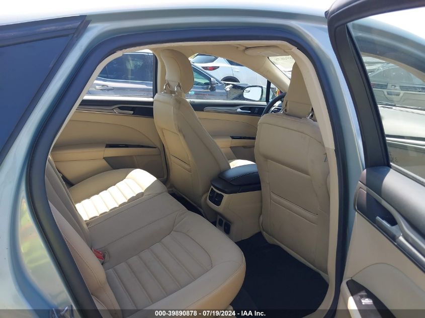 2014 Ford Fusion Hybrid Se VIN: 3FA6P0LU8ER379265 Lot: 39890878