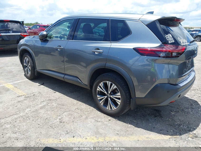 VIN 5N1AT3BA0MC753093 2021 NISSAN ROGUE SV FWD