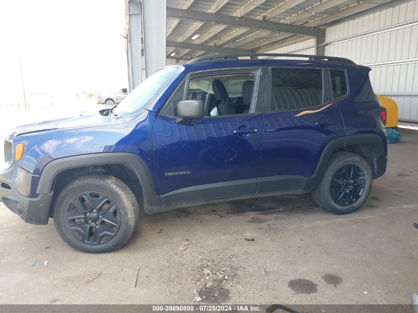 2020 Jeep Renegade Upland 4X4 VIN: ZACNJBABXLPL39620 Lot: 39890880