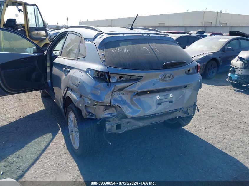 2021 Hyundai Kona Sel VIN: KM8K22AA8MU703474 Lot: 39890894