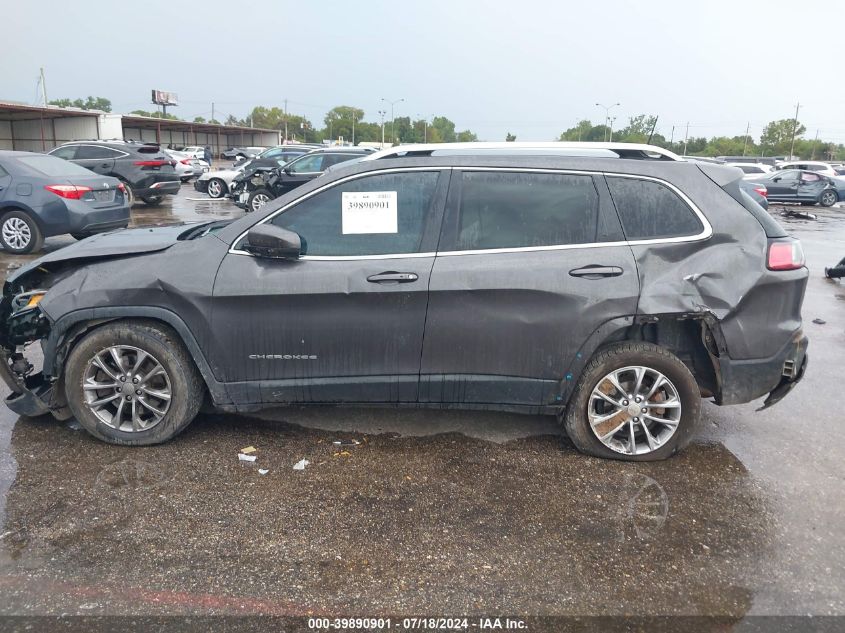 2019 Jeep Cherokee Latitude Plus Fwd VIN: 1C4PJLLB0KD301194 Lot: 39890901