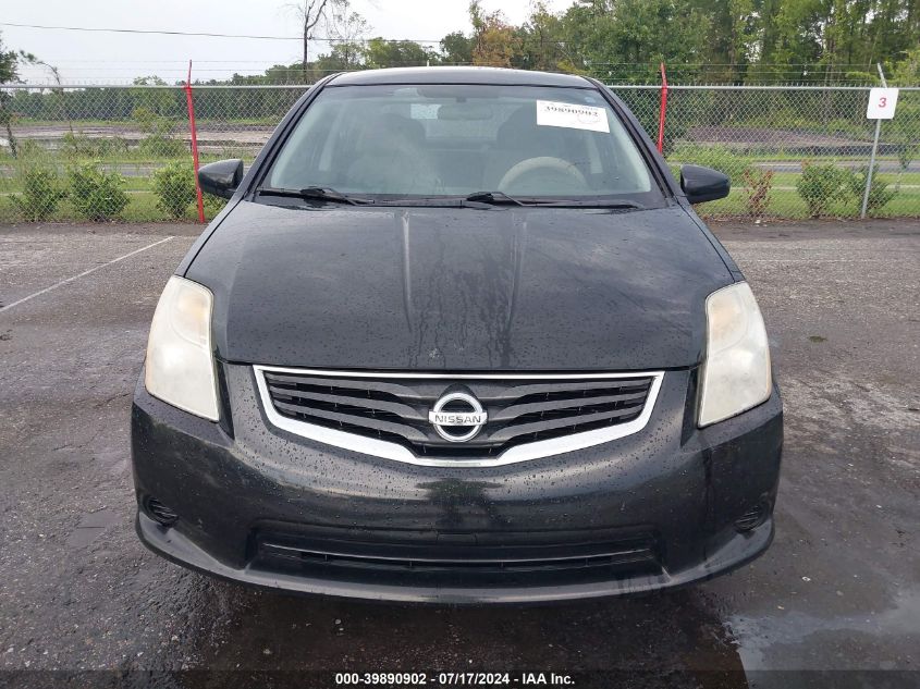 2012 Nissan Sentra 2.0 S VIN: 3N1AB6AP3CL701039 Lot: 39890902