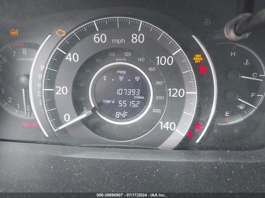 2014 Honda Cr-V Lx VIN: 5J6RM3H32EL001940 Lot: 39890907