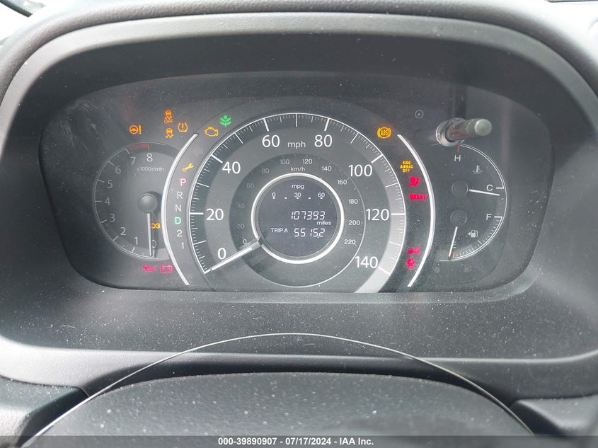 2014 Honda Cr-V Lx VIN: 5J6RM3H32EL001940 Lot: 39890907