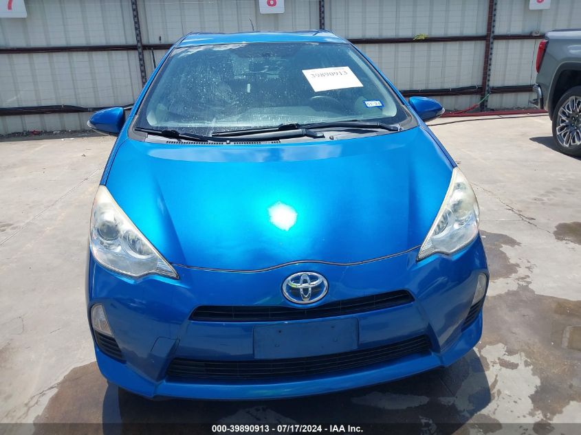 2014 Toyota Prius C Two VIN: JTDKDTB31E1564182 Lot: 39890913