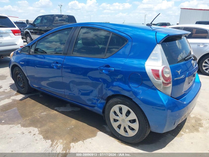 2014 Toyota Prius C Two VIN: JTDKDTB31E1564182 Lot: 39890913