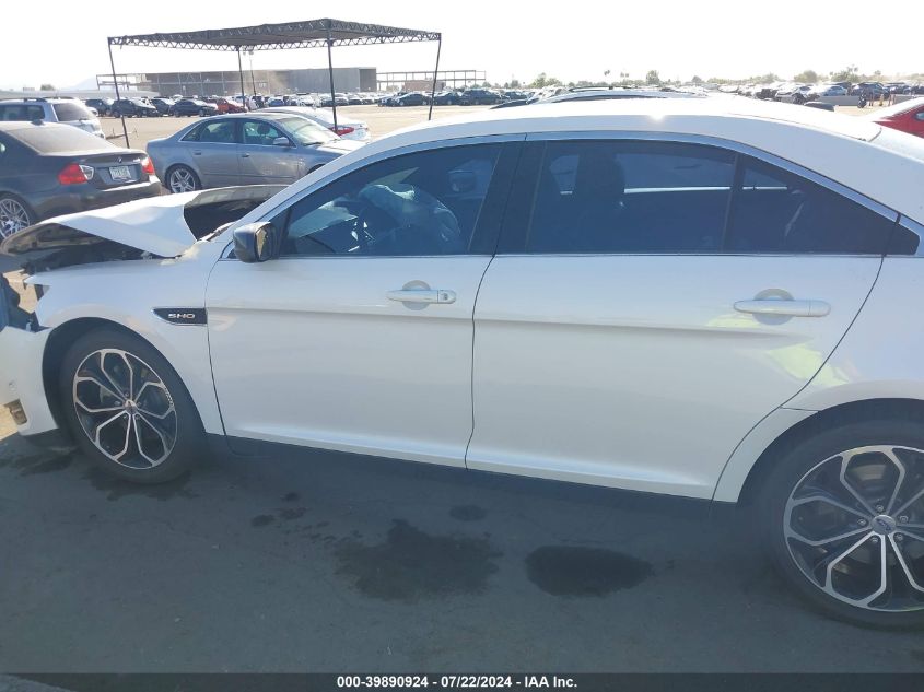 2018 Ford Taurus Sho VIN: 1FAHP2KT7JG112052 Lot: 39890924