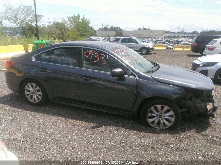 2017 Subaru Legacy 2.5I Premium VIN: 4S3BNAC61H3049136 Lot: 39890933