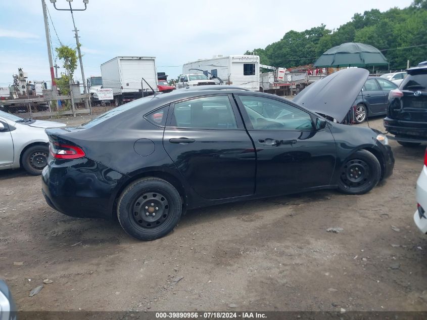 2013 Dodge Dart Se VIN: 1C3CDFAAXDD210216 Lot: 39890956