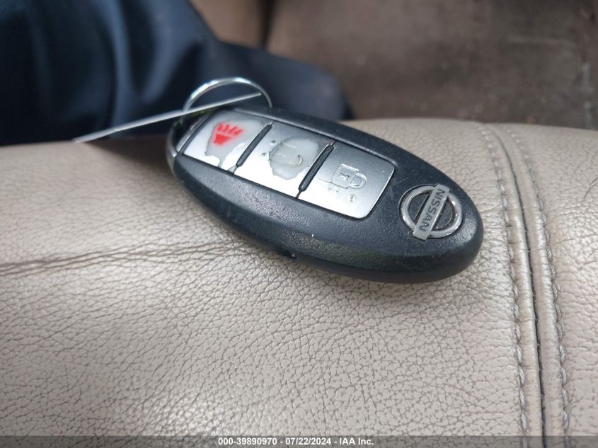 2009 Nissan Murano Sl VIN: JN8AZ18W39W160266 Lot: 39890970