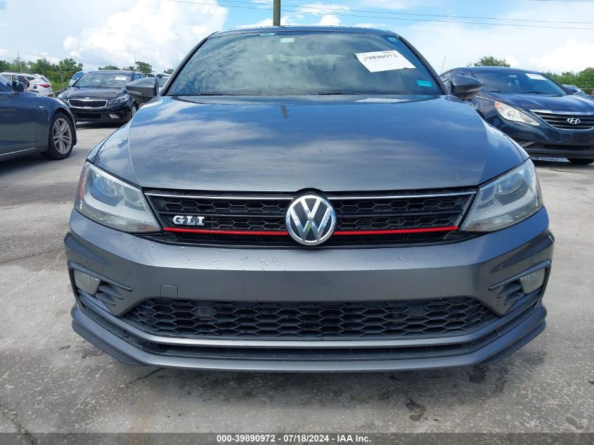 2016 Volkswagen Jetta 2.0T Gli Se VIN: 3VW4S7AJ3GM231877 Lot: 39890972