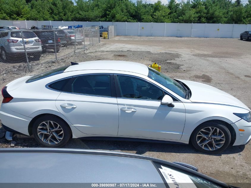 2020 Hyundai Sonata Sel VIN: 5NPEF4JA0LH030528 Lot: 39890987