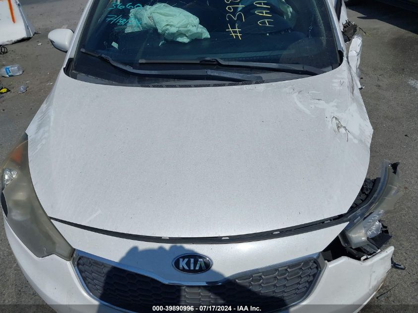 2014 Kia Forte Ex VIN: KNAFX4A85E5234269 Lot: 39890996