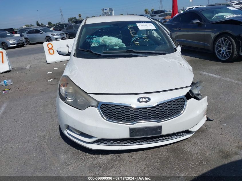 2014 Kia Forte Ex VIN: KNAFX4A85E5234269 Lot: 39890996