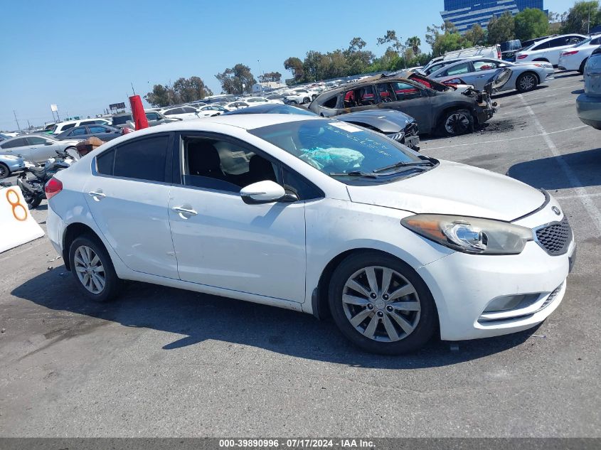 2014 Kia Forte Ex VIN: KNAFX4A85E5234269 Lot: 39890996