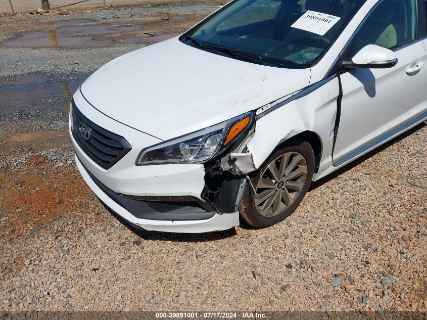 2016 HYUNDAI SONATA SPORT/LIMITED - 5NPE34AF2GH335409