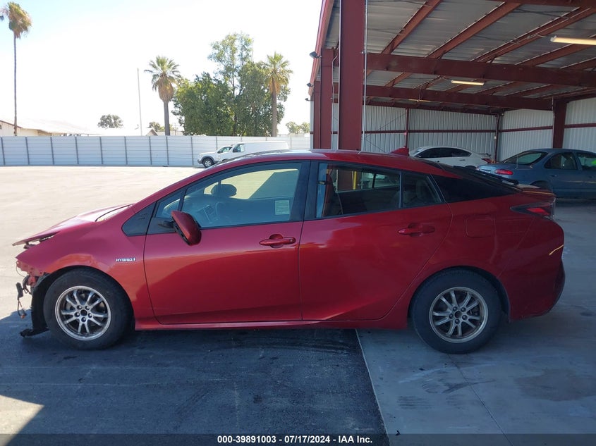 2016 TOYOTA PRIUS - JTDKBRFU4G3527825
