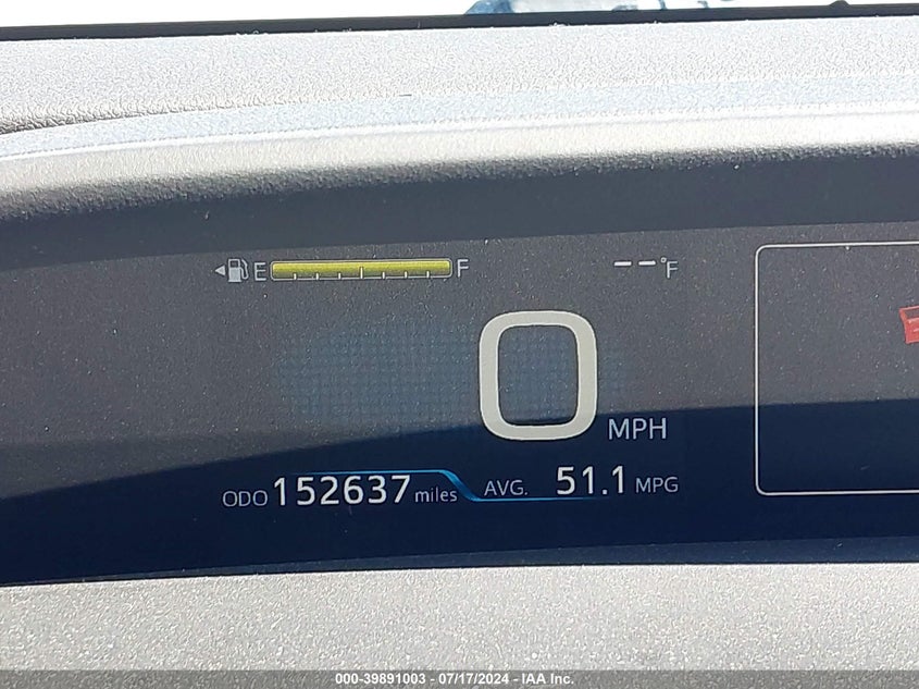 2016 TOYOTA PRIUS - JTDKBRFU4G3527825