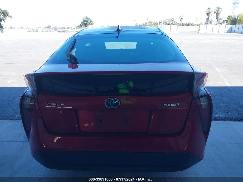 2016 TOYOTA PRIUS - JTDKBRFU4G3527825