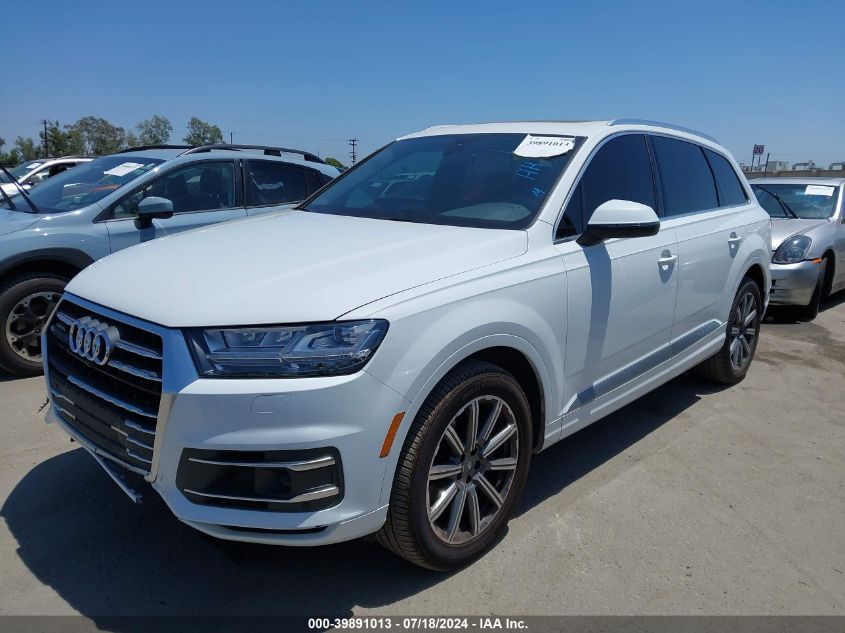 2018 Audi Q7 3.0T Premium VIN: WA1LAAF77JD035353 Lot: 39891013