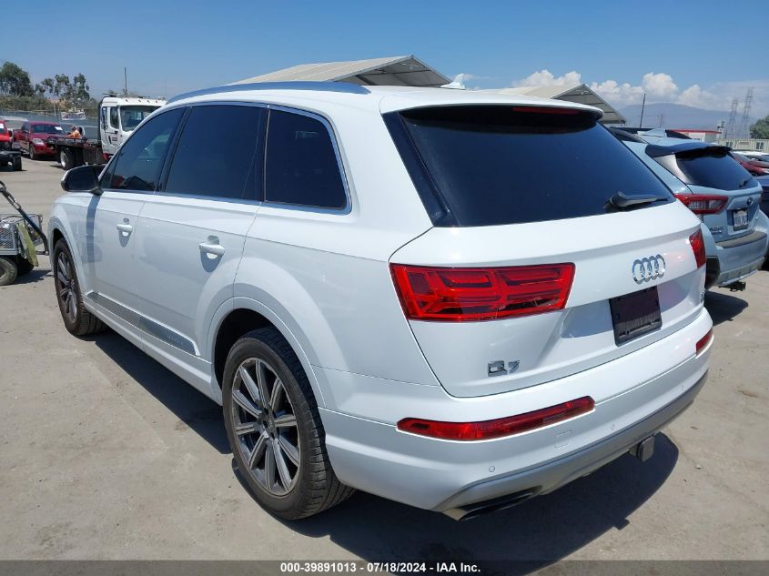 2018 Audi Q7 3.0T Premium VIN: WA1LAAF77JD035353 Lot: 39891013