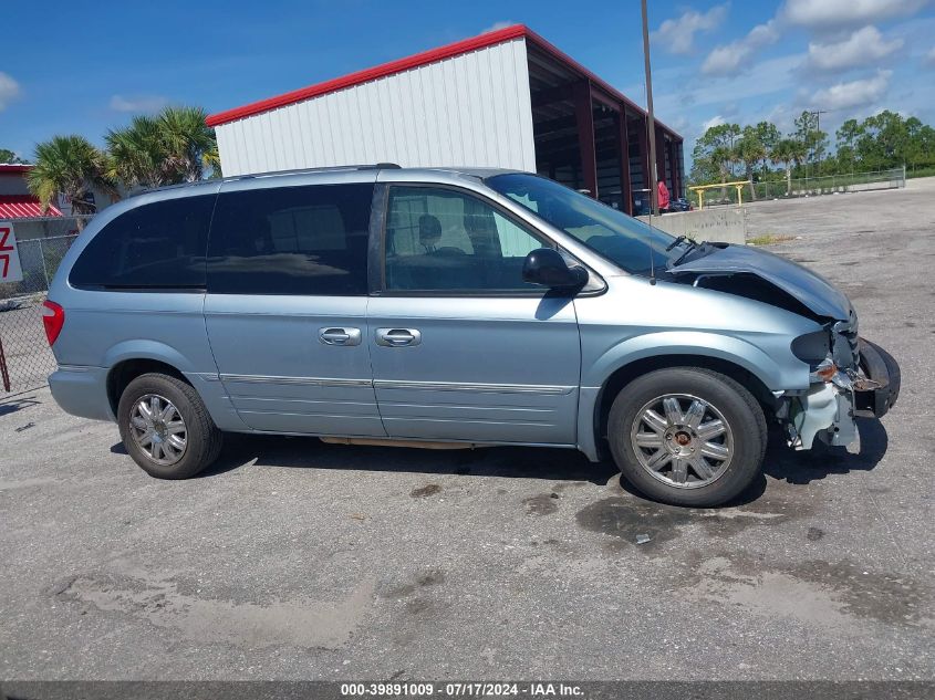 2005 Chrysler Town & Country Limited VIN: 2C8EP64L75R551801 Lot: 39891009