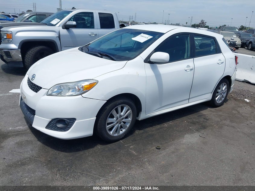 2010 Toyota Matrix VIN: 2T1KU4EE2AC275790 Lot: 39891026