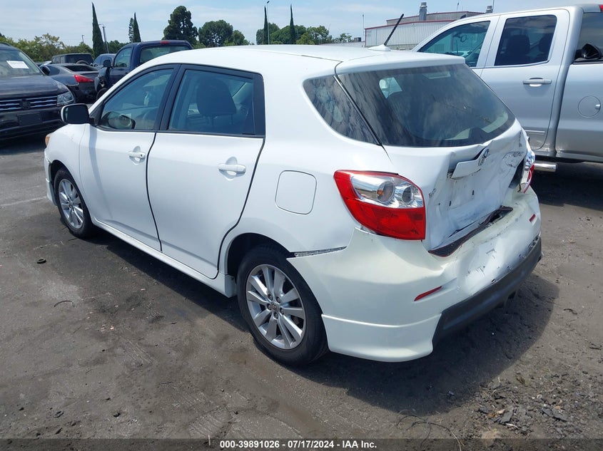 2010 Toyota Matrix VIN: 2T1KU4EE2AC275790 Lot: 39891026
