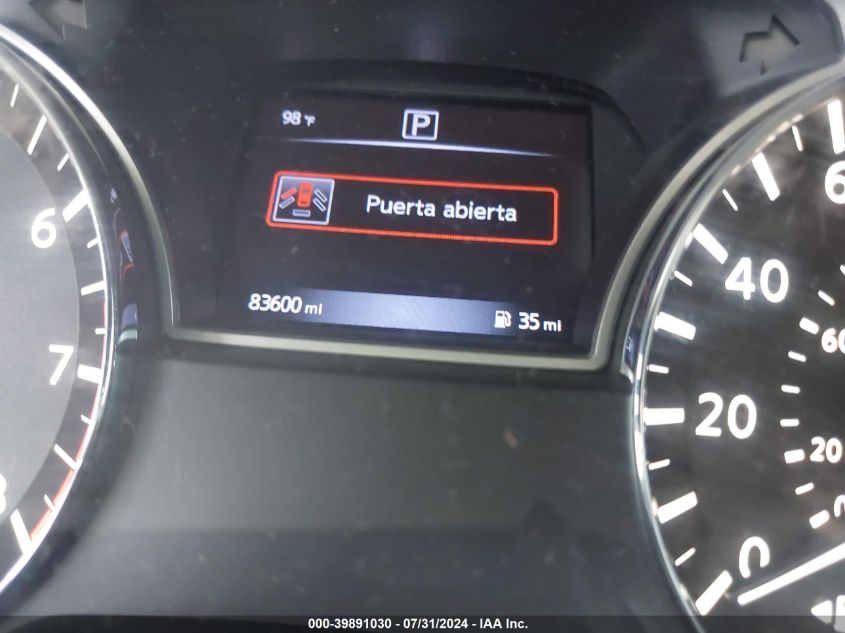 2017 Nissan Pathfinder Sv VIN: 5N1DR2MN2HC698464 Lot: 39891030