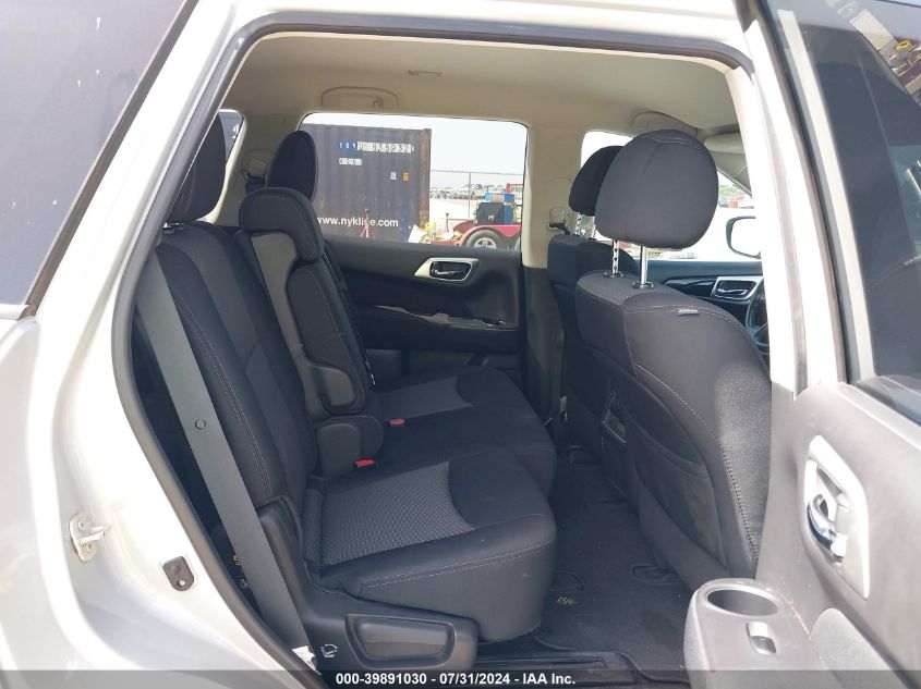 2017 Nissan Pathfinder Sv VIN: 5N1DR2MN2HC698464 Lot: 39891030