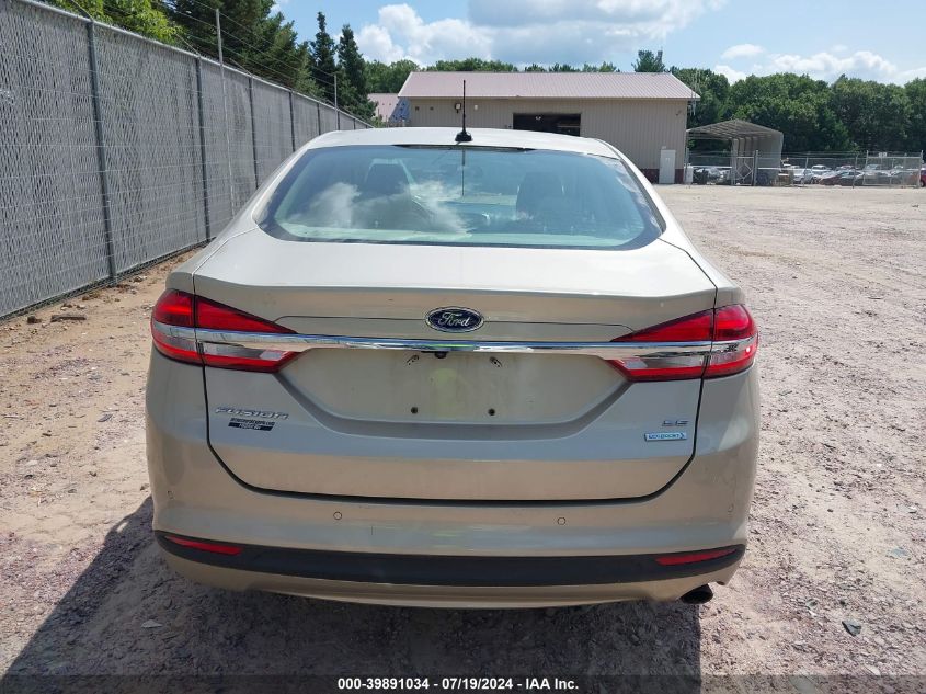 2018 Ford Fusion Se VIN: 3FA6P0HD6JR142938 Lot: 39891034