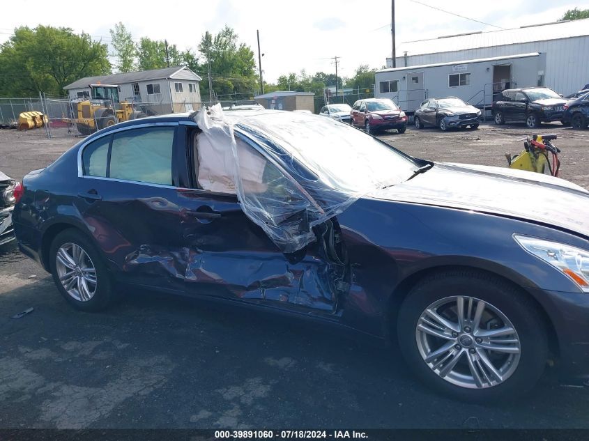 2013 Infiniti G37 VIN: JN1CV6AR3DM757393 Lot: 39891060